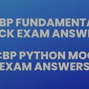 CCBP Fundamentals Mock Exam Answers CCBP Python Mock Exam Answers CCBP 2 0 Coding Solutions