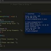 Program To Insert An Element In Array Java Program