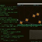 ASMR Programming Coding 2d Video Game In Python In Rain ASMRプログラミングの雨