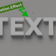 Amazing CSS 3D Text Animation Effect