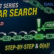 Linear Search Visualization Java Code