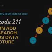 Design Add And Search Words Data Structure Leetcode 211 Python