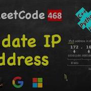 Validate IP Address LeetCode 468 C Java Python