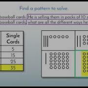 Use Patterns To Represent Two Digit Numbers In Word Problems