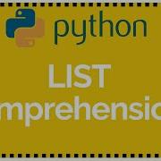 List Comprehension In Python Python Programming Data Science With Python