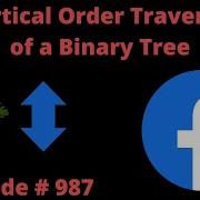 VERTICAL ORDER TRAVERSAL OF A BINARY TREE HARD LEETCODE 987 PYTHON SOLUTION