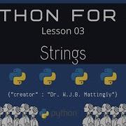 Strings Python For DH 03 Revised