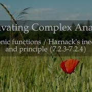 64 Harmonic Functions Harnack S Inequality And Principle Cultivating Complex Analysis 7 2 3 4