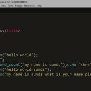 PHP String Functions Strlen Str Word Count Strrev Strpos Str Replace