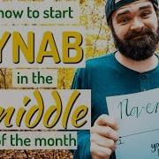 YNAB Setup In The Middle Of The Month