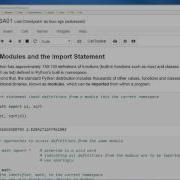 DSA0111 Scope Namespace Modules And Import Statement In Python