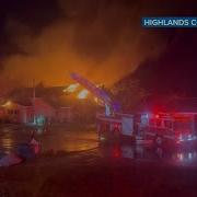 Highlands County Fire Rescue Sebring Fire Rescue And Avon Park Fire Fight A Structure Fire