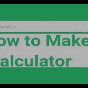 How To Make A Simple Calculator Using Java Part 2