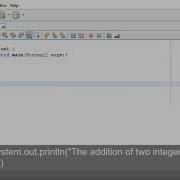 Java Tutorials Create A Program Of Addition Of Two Integer