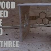 Plywood Nested Table Build With Hexagon Design Part Three FINAL