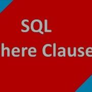 Where Clause In Sql Part 6 SQL Tutorial For Beginners Tech Talk Tricks