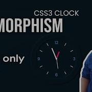 Designing A Clock Based On Neumorphism Dark UI Using Only CSS3 Complete Tutorial Code Grind