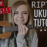 Riptide Vance Joy EASY UKULELE TUTORIAL
