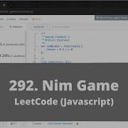 How To Solve 292 Nim Game On LeetCode Javascript