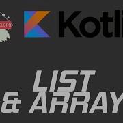 Kotlin Basics List Mutable List And Arrays