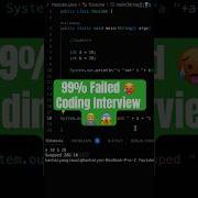 99 Failed Coding Interview Question How To Swap Numbers Without Third Variable Shorts Coding