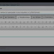 How To Use The Instructure Canvas Equation Editor For Calculus