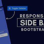 Sidebar Menu Using Bootstrap 5 Responsive Side Bar With Sub Menu Responsive Side Navigation Bar