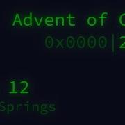 Day 12 Hot Springs Advent Of Code 2023