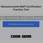 Massachusetts MAP Certification Practice Test