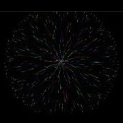 HTML CSS JavaScript Fireworks