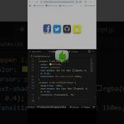 Floating Social Media Buttons Using HTML CSS Webdevelopment Coding Htmlcss Shorts
