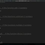 Python Programming Create A Simple Calculator Program In Python Using Functions 2020