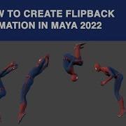 HOW TO CREATE BACKFLIP ANIMATION IN MAYA 2022