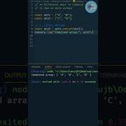 JavaScript Mastery Quick Ways To Merge Arrays In Just 30 Seconds Shorts Viral