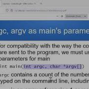 Command Line Arguments In C Argc Argv
