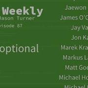 C Weekly Ep 87 Std Optional