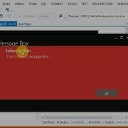 Creating Metro Message Box In C