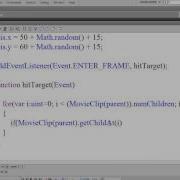 Flash Shooting Game AS3 HitTESTObject And Sound