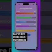 Dynamic 3D Progress Bars In SwiftUI Premium UI Kit Swiftui Game Programming Shorts