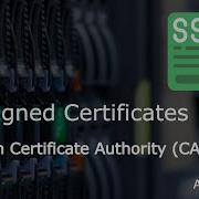 Self Signed Certificates Create Your Own Certificate Authority CA For Local HTTPS Sites