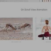 Tutorial Setup On Scroll View Animation Settings For Widgets In The Plus Addons For Elementor