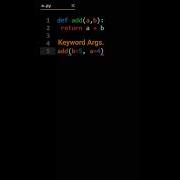 Python Keyword Arguments Vs Positional Arguments