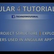 Angular 4 Tutorial 2 Project Structure Of Angular 4 Angular 5 Application