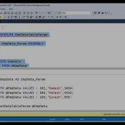 Understand About How To Table Valued Parameter Using SQL Server Development