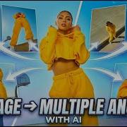 TURN ONE IMAGE INTO MULTIPLE CAMERA ANGLES USING AI