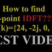 4 Point IDFT Example 2