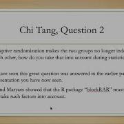 Responsive Adaptive Randomization RAR Screen Recording