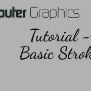 Basic Stroke Computer Graphics Java2D Tutorial 4