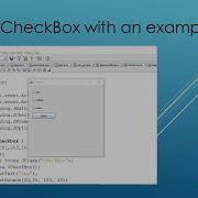 JCheckBox With An Example