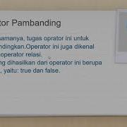 Penggunaan Tipe Data Variabel Dan Operator Pada Bahasa Pemrograman Java